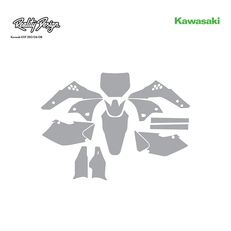 Kawasaki KXF 250 06-08 template