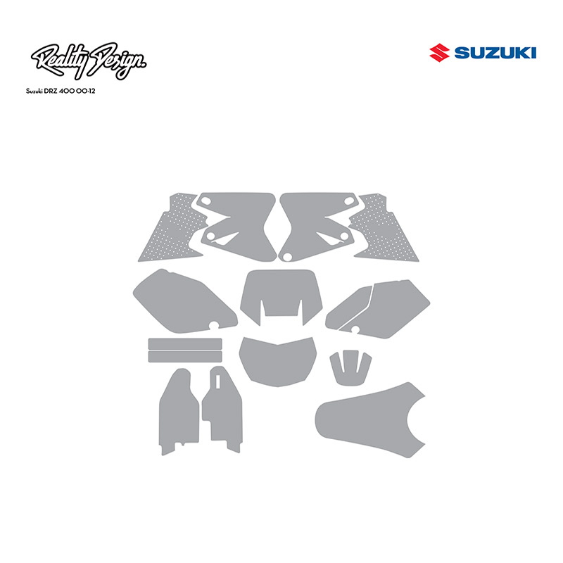 Suzuki DRZ 400 00-12 template