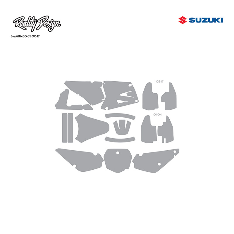 Suzuki RM80-85 00-17 template