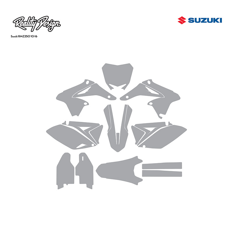 Suzuki RMZ250 10-16 template