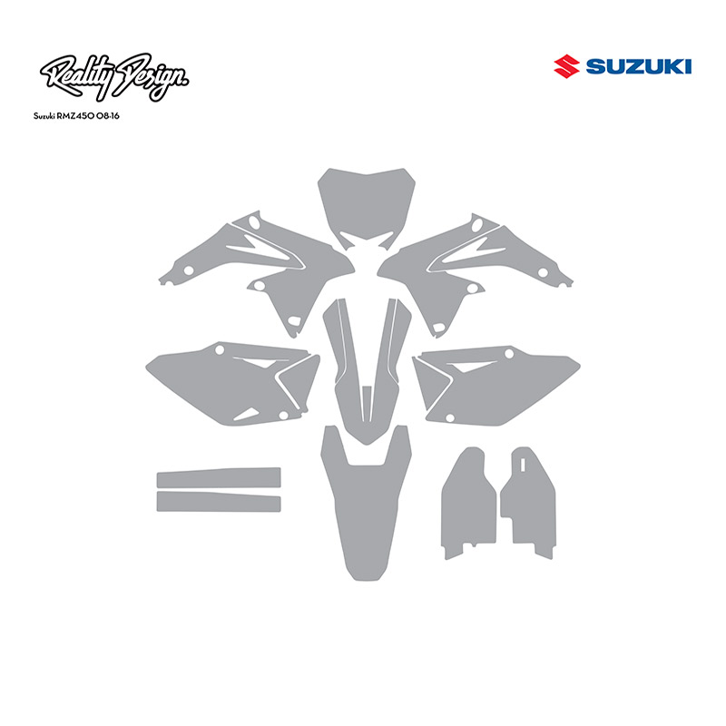 Suzuki RMZ450 08-16 template
